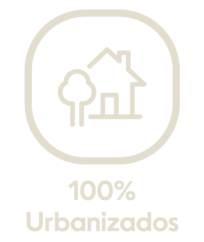 Parcela 100% Urbanizadas
